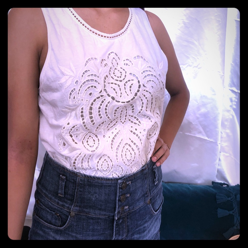 White J.Crew blouse